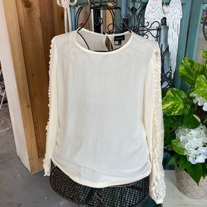 Who What Wear, Sheer Top, NWT.